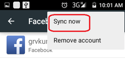 Как синхронизировать контакты Facebook с Android