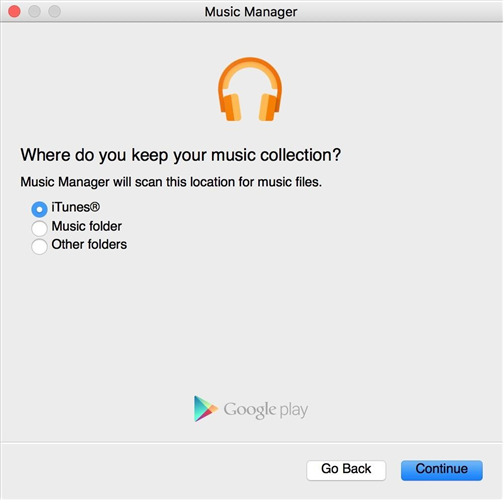   Как перенести музыку из iTunes в Google Play через приложение Music Manager - Шаг 2