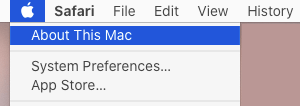 Об этой опции Mac на Mac