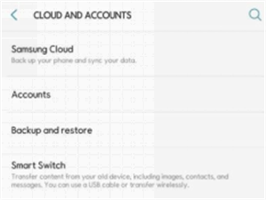 Восстановить данные из Samsung Cloud