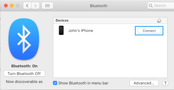 Подключитесь к устройству Bluetooth на Mac