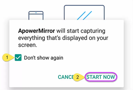 Зеркальное отображение Android на Mac с помощью ApowerMirror