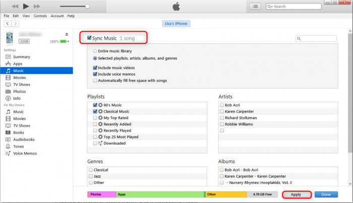 Скачать Dropbox Music на iPhone iPad - Шаг 3