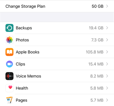 Доступ к резервным копиям iCloud на iPhone