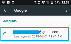 Аккаунт Gmail на телефоне Android