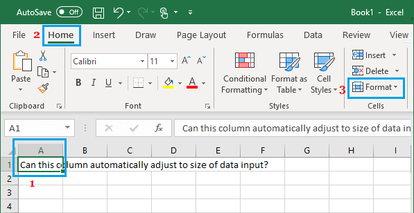 Параметр форматирования ячеек в Excel