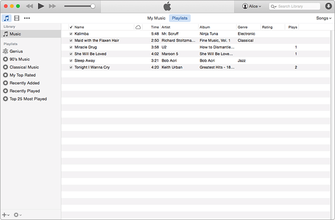 Экспорт музыки из iTunes на USB или флешку