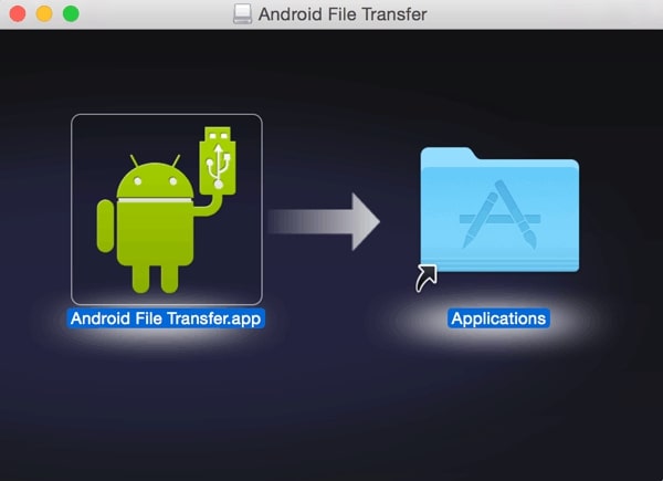 Передача фотографий с Huawei на Mac с помощью Android File Transfer - Шаг 1