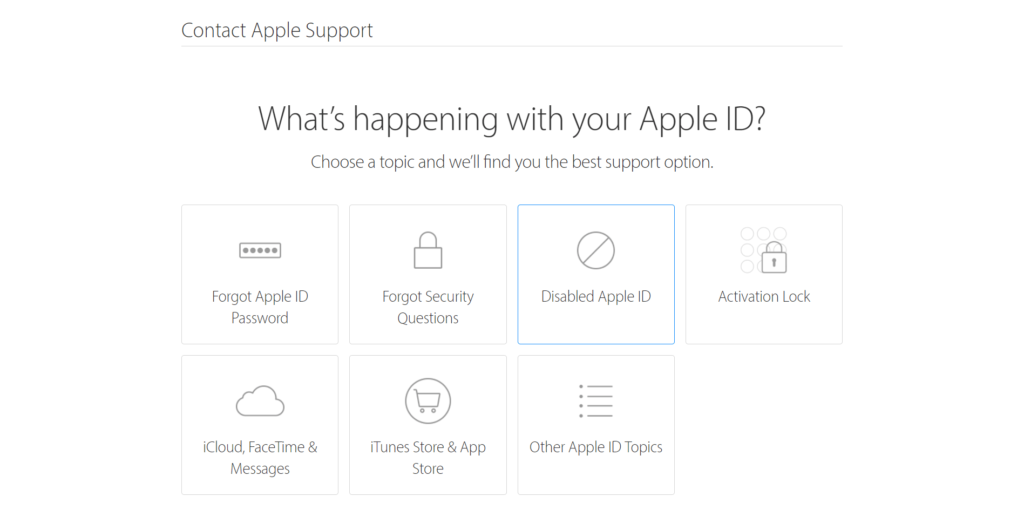 Исправлено: ваша учетная запись была отключена в App Store и iTunes через обращение в Apple.