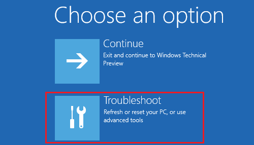 Вариант устранения неполадок на экране запуска Windows