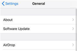 Обновите iOS на iPhone