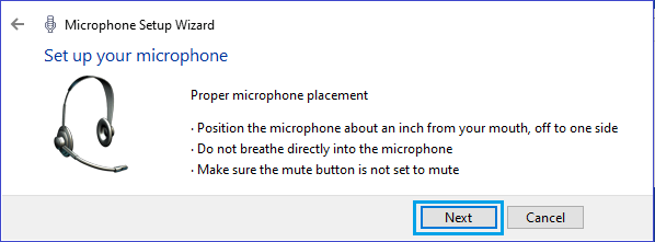 Настройте экран микрофона в Windows