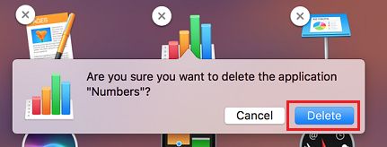 Удалить приложение на Mac