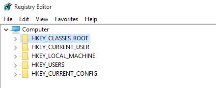 Откройте папку HKEY_CLASSES_ROOT