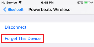 Забудьте об устройстве Bluetooth на iPhone