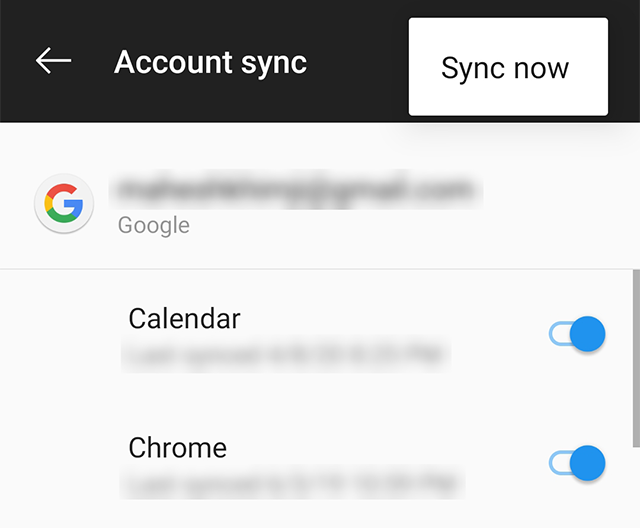 Синхронизировать контакты с Google