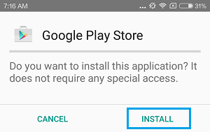 Установите Google Play Store на телефон Xiaomi