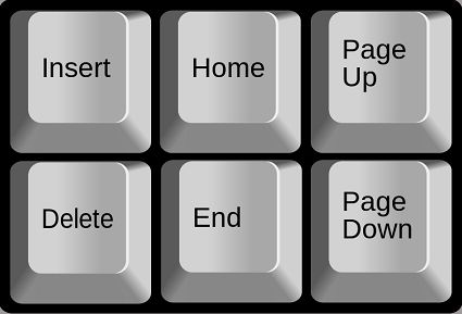 Клавиши Page Up и Page Down на клавиатуре Windows