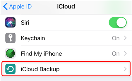 Доступ к вашим резервным копиям iCloud