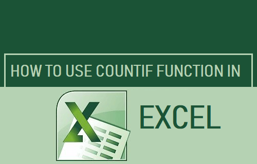 Функция СЧЁТЕСЛИ в Excel