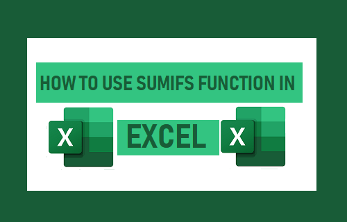 Использовать функцию СУММЕСЛИМН в Excel