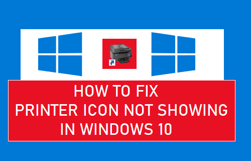 Исправить значок принтера, который не отображается в Windows 10