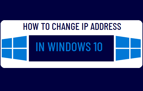 Изменить IP-адрес в Windows 10
