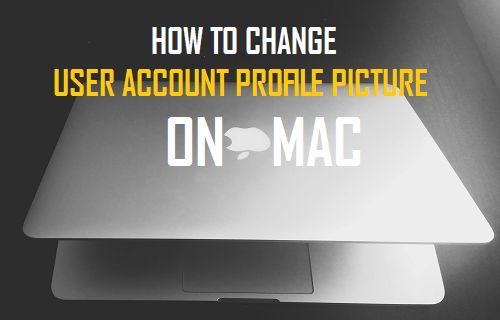 Изменить изображение профиля учетной записи пользователя на Mac