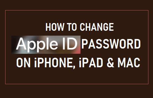 Изменить пароль Apple ID на iPhone, iPad и Mac