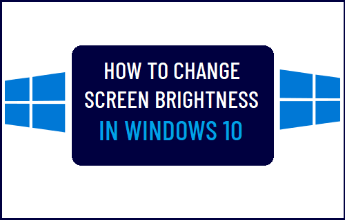 Изменить яркость экрана в Windows 10