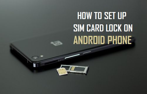Настройка блокировки SIM-карты на телефоне Android