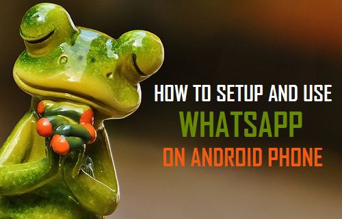 Настройка и использование WhatsApp на телефоне Android