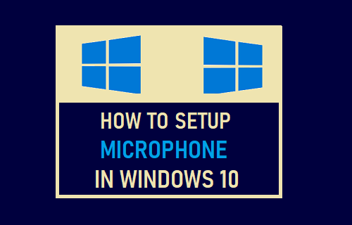 Настройка микрофона в Windows 10