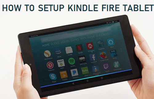 Настройка планшета Kindle Fire