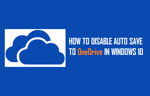 Отключить автосохранение в OneDrive