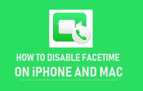 Отключить FaceTime на iPhone и Mac