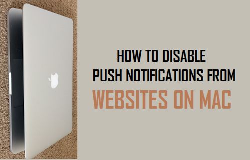 Отключить push-уведомления с веб-сайтов на Mac