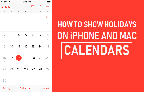 Показывать праздники в календарях iPhone и Mac