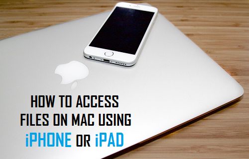 Доступ к файлам на Mac с iPhone или iPad