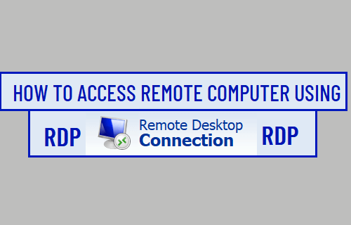 Доступ к удаленному компьютеру с помощью RDP