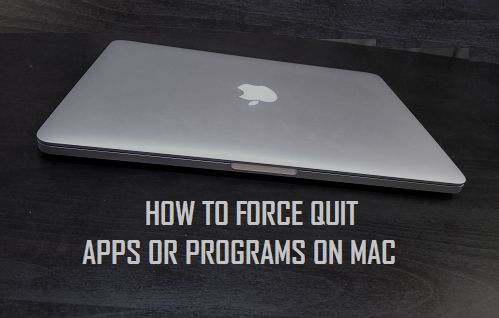 Принудительный выход из приложений или программ на Mac