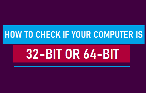 Проверьте, является ли ваш компьютер 32-разрядным или 64-разрядным