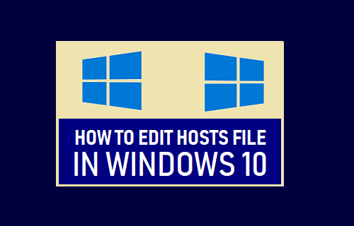 Редактировать файл Hosts в Windows 10
