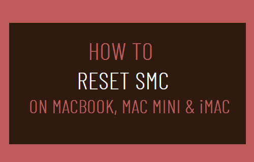 Сброс SMC на MacBook, Mac Mini и iMac
