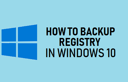 Резервное копирование реестра в Windows 10