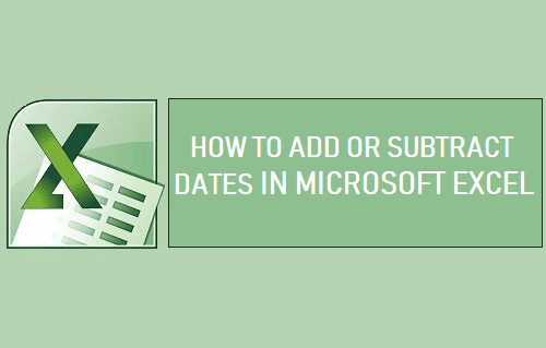 Добавить или вычесть даты в Microsoft Excel