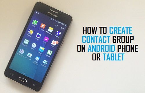 Создание групп контактов на телефоне Android