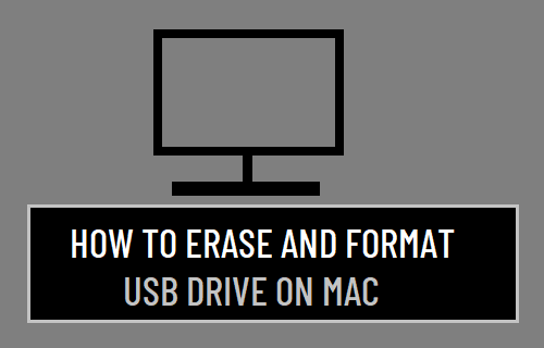 Стереть и отформатировать USB-накопитель на Mac