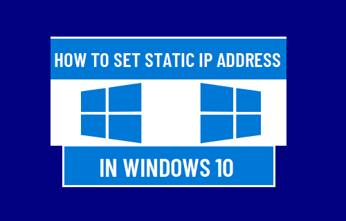 Установить статический IP-адрес в Windows 10