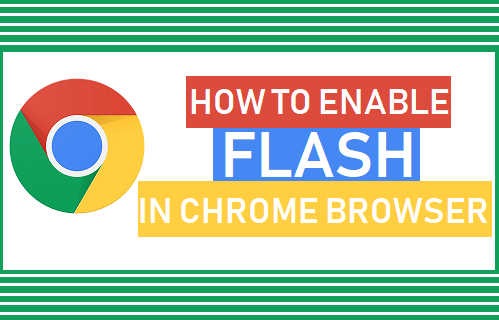 Включить Flash в браузере Chrome